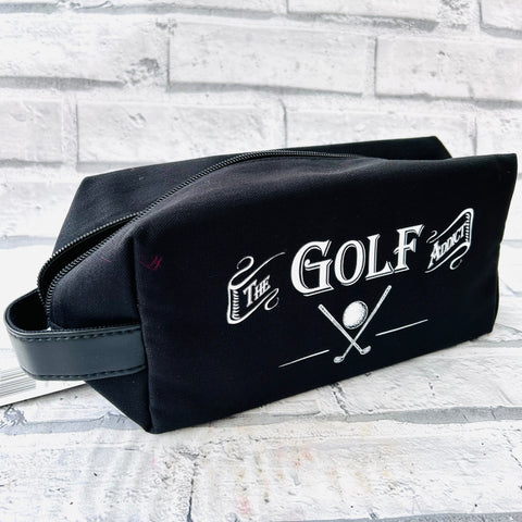 The golf addict wash bag