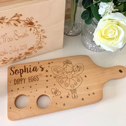 Fairy Dippy Egg Board - handle