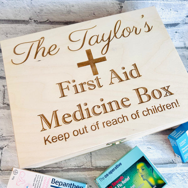 First Aid Medicine Box