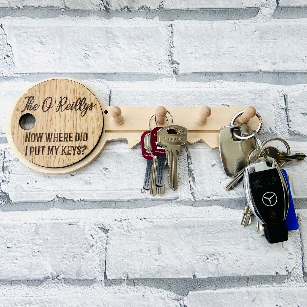 Personalised key holder discount