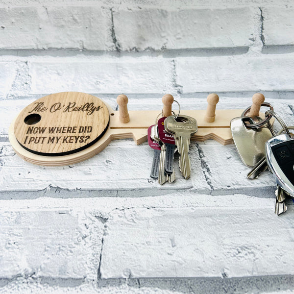 Personalised key holder