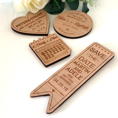 Save The Date - Cherrywood Fridge Magnet