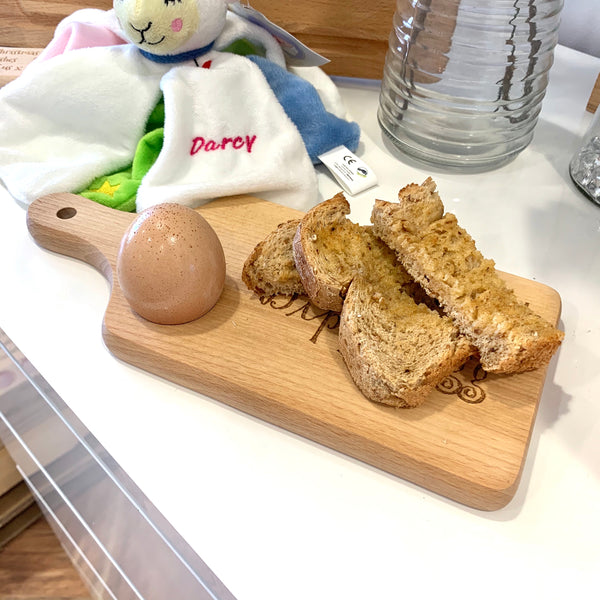 Egg board - Baby’s First Dippy Egg board