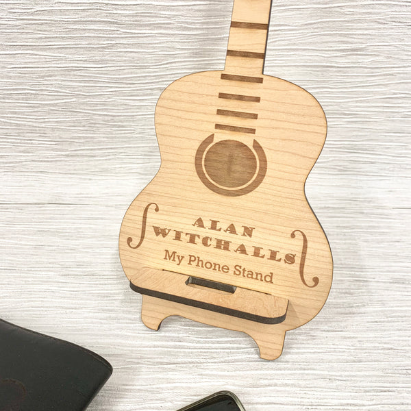 Guitar Phone Stand