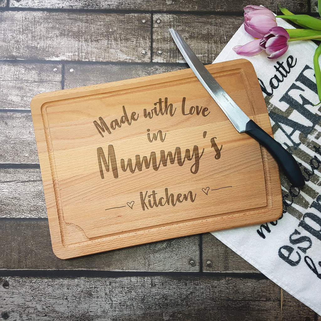 Made With Love Chopping Board