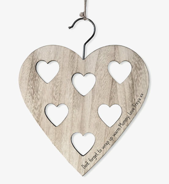 Scarf Hanger Heart shape