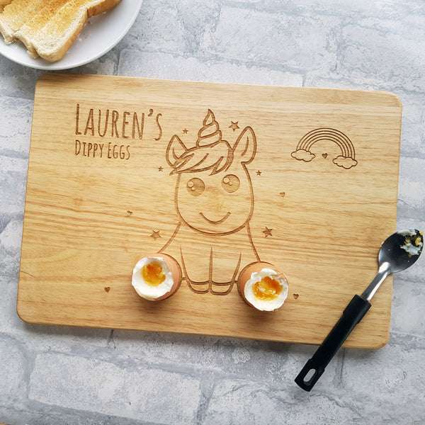 Unicorn Egg & Soldiers Board