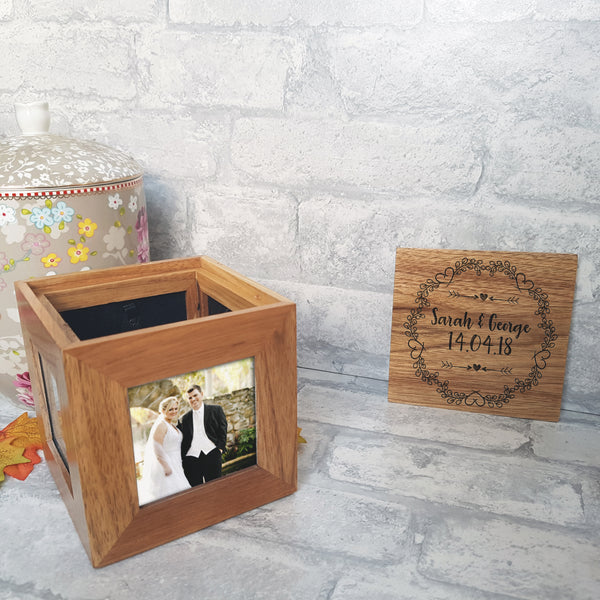 Wedding Photo Cube